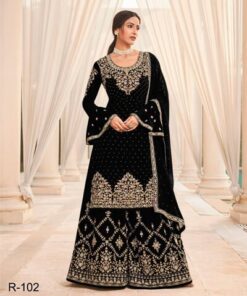 Women Designer Heavy Embroidery Party Wear Palazzo Suit